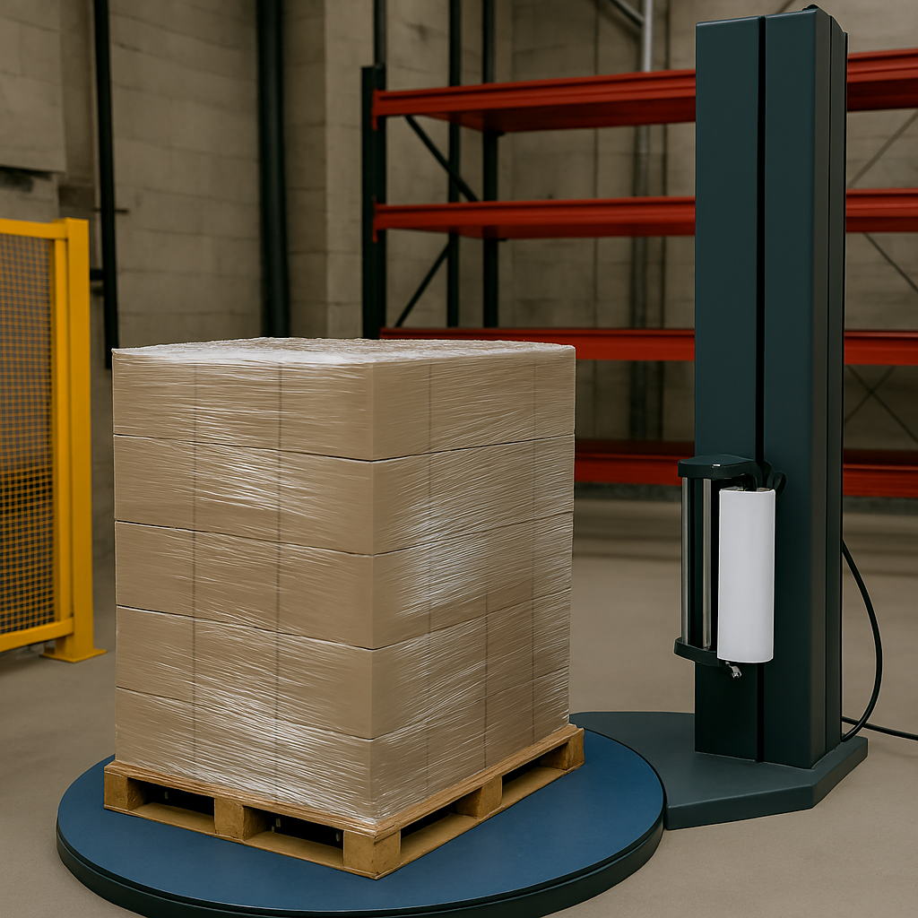 استرچ پالت در صنعت بسته‌بندی